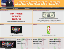 Tablet Screenshot of joeiverson.com